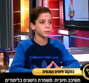 Adi Feld in an Interview with Ben Caspit on “Making a New Seder” on Positive Psychology at Schools